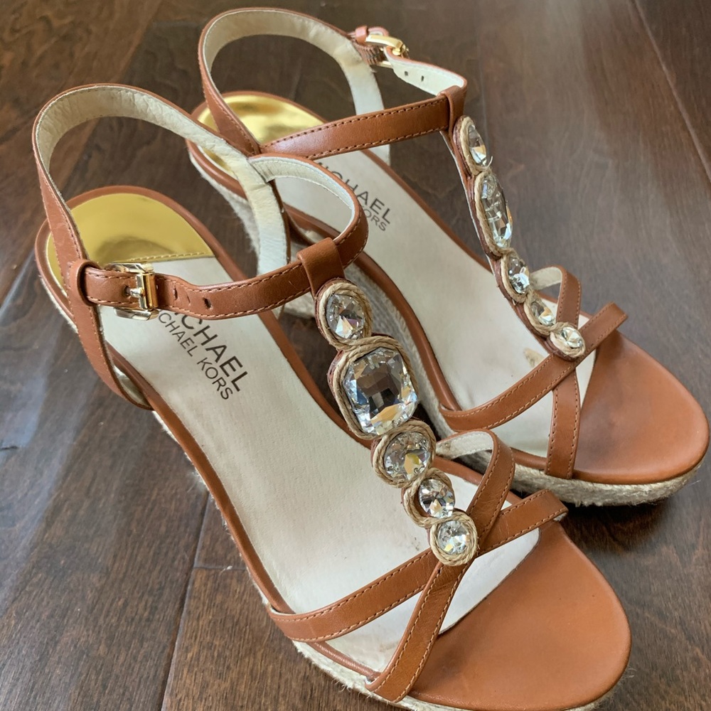 Great MK bling wedges!
